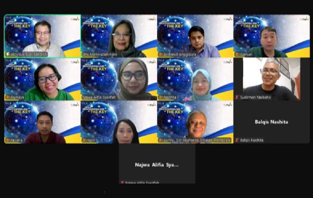Suasana Pelatihan Strategi dan Perencanaan Pengelolaan SDM