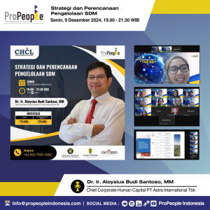 Suasana Pelatihan Strategi dan Perencanaan Pengelolaan SDM